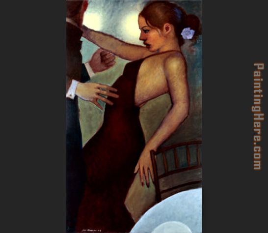 First We Dance painting - Bill Brauer First We Dance art painting